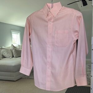 Class Club Light Pink Kids Button-Down Shirt